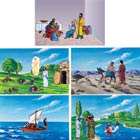 Life of Jesus - #1305 - small, 6.5" mounted background