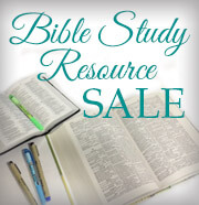 SALE - Bible Study Resources