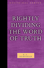 Doctrinal Series Rightly Dividing the Word of Truth  ECS
