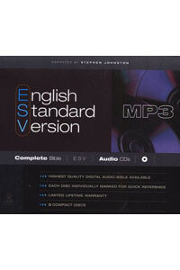 Audio Bible ESV Complete Bible on MP3 CD (3 CDs)