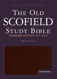 KJV Old Scofield Study Bible Standard Ed (1917 notes) IND