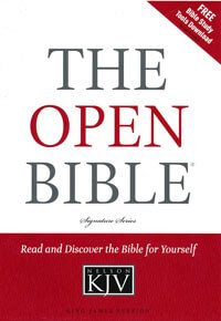 KJV Open Bible INDEXED