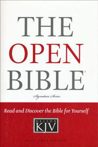 KJV Open Bible HC