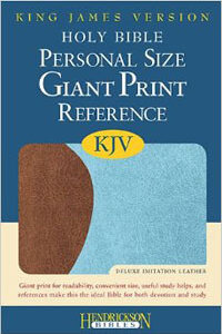 KJV Personal Size Giant Print Reference Bible*