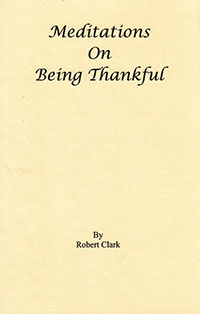 Meditations On Being Thankful  ECS