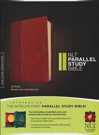 NLT Parallel Study Bible Brown/Tan INDEXED