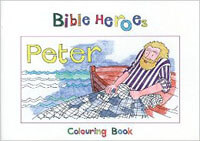 Bible Heroes Peter Coloring Book