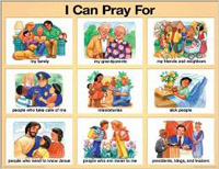 Chart: I Can Pray For (Laminated)