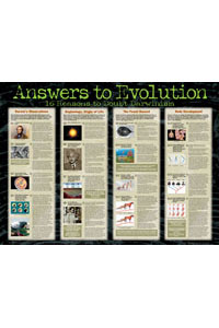 Chart: Answers to Evolution (Laminated)