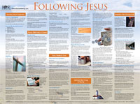 Chart: Following Jesus (Laminated)