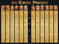 Chart: Twelve Disciples, The (Laminated)