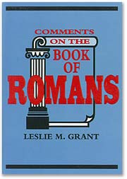 Comments On The Book of Romans, A HC