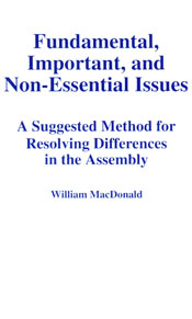 Fundamental Important and Non-Essential Issues (bklt) ECS