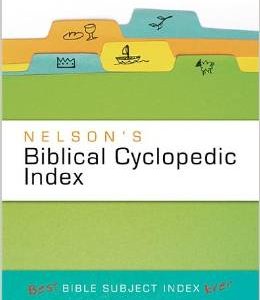 Nelsons Biblical Cyclopedic Index