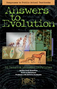 Pamphlet: Answers to Evolution