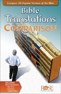 Pamphlet: Bible Translations Comparison