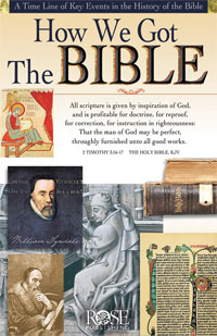 Pamphlet: How We Got the Bible