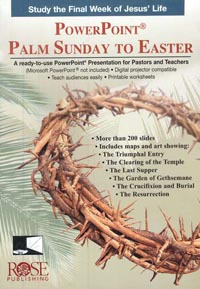 PowerPoint: Palm Sunday to Easter