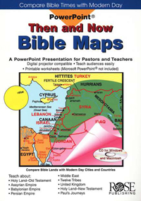 PowerPoint: Then and Now Bible Maps