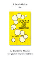 Food for New Believers Study Guide