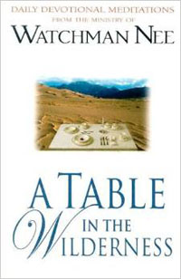 Table in the Wilderness Daily Devotional