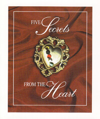 Tract: Five Secrets from the Heart 10 Tracts / 10 Heart Pins