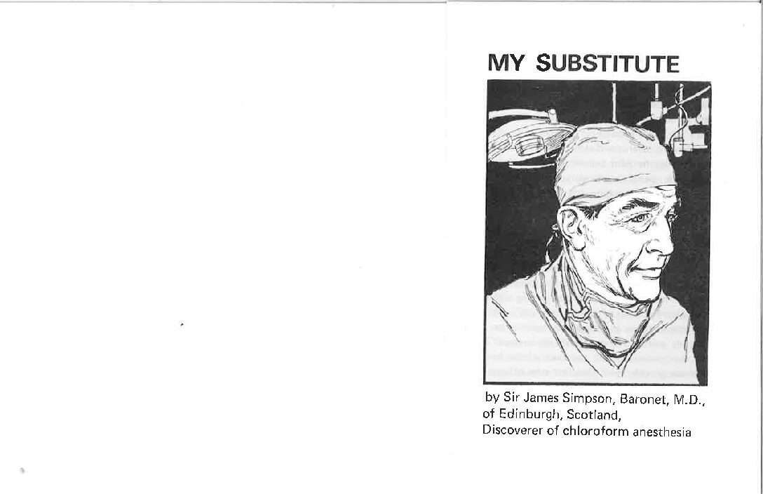 Tract: My Substitute (50 PKG)