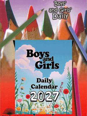 2027 Boys and Girls Daily Calendar