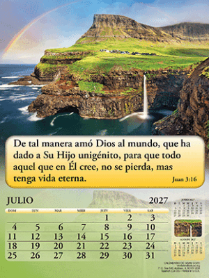 2027 Joyful News Gospel Calendar SPANISH