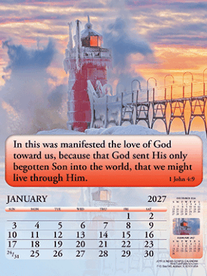 2027 Joyful News Gospel Calendar ENGLISH