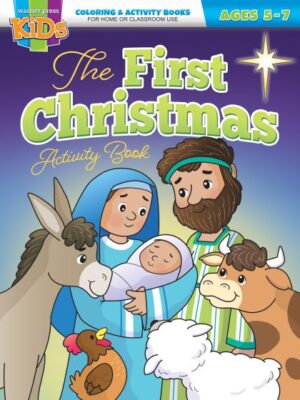 The First Christmas Coloring & Activity Book (Ages 5-7)