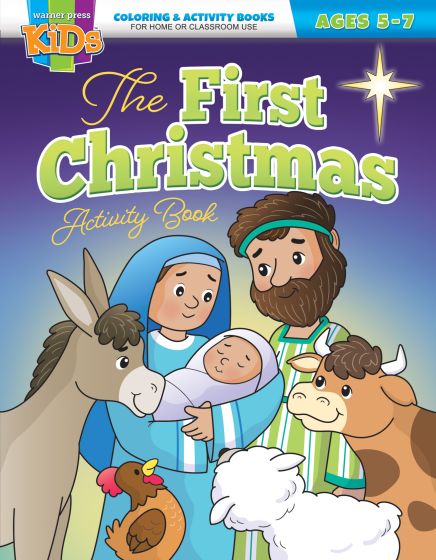 The First Christmas Coloring & Activity Book (Ages 5-7)